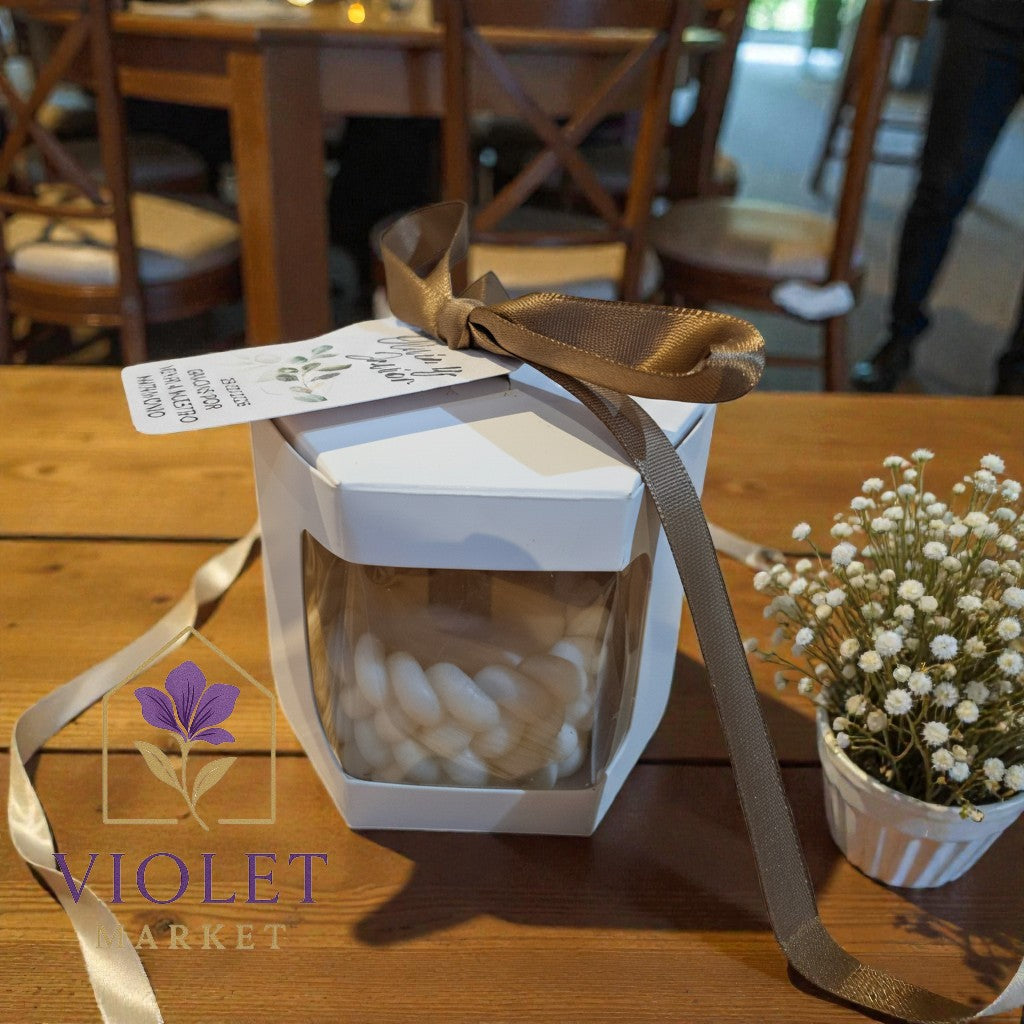 Vela Recuerdo Matrimonio Trenzada - Caja Regalo