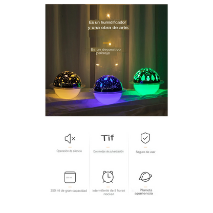 Lámpara Humidificadora Navidad