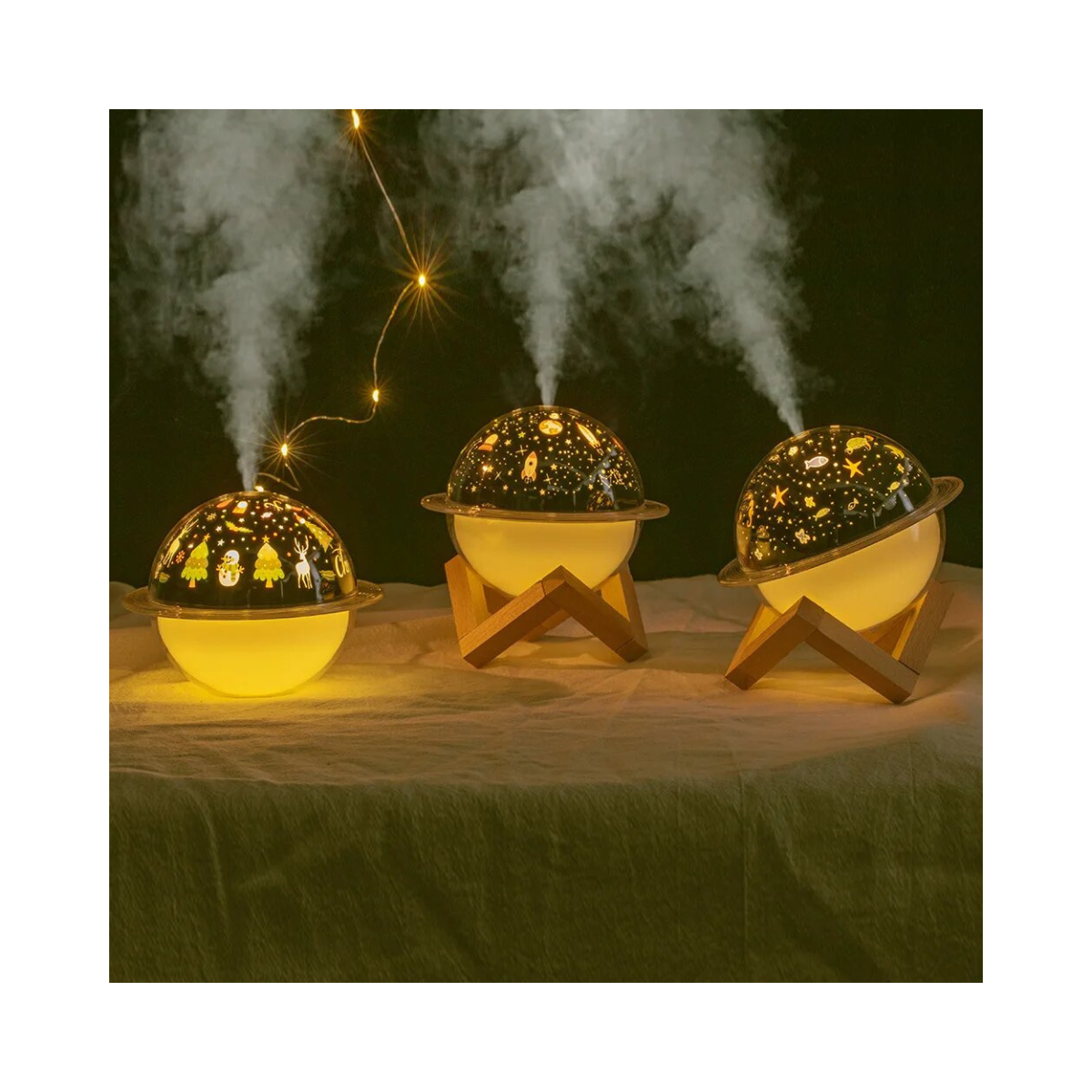 Lámpara Humidificadora Navidad