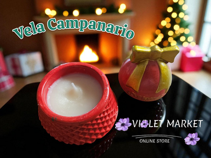 Set Vela Navideña Campanario 🎄✨