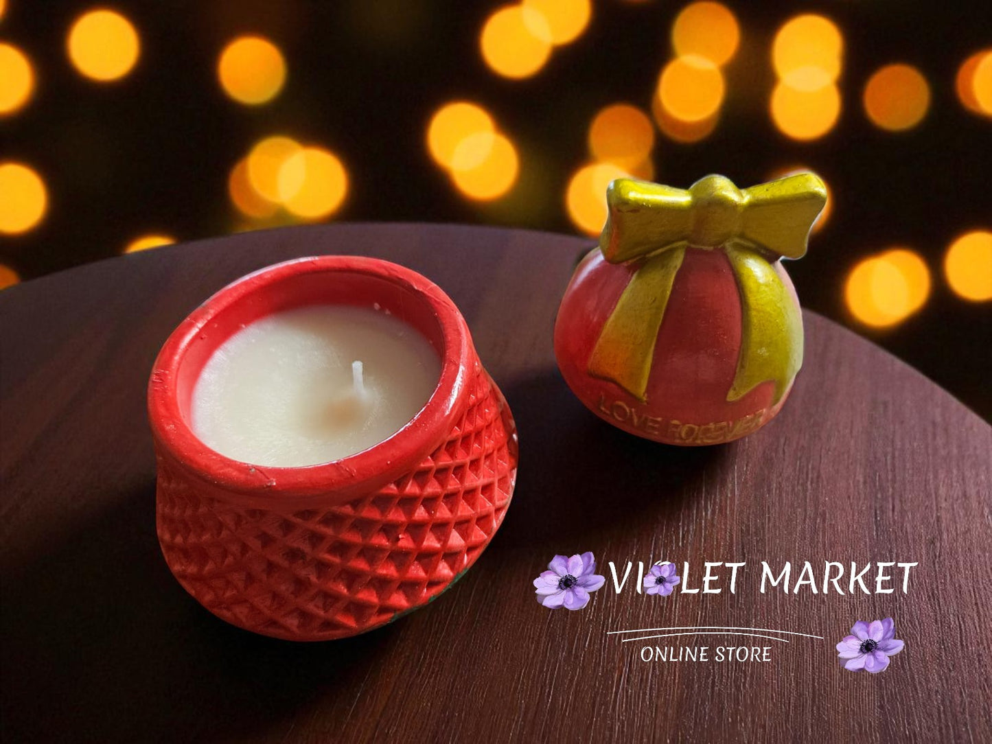 Set Vela Navideña Campanario 🎄✨