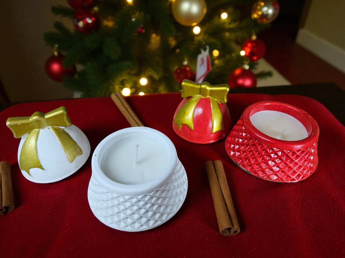 Set Vela Navideña Campanario 🎄✨