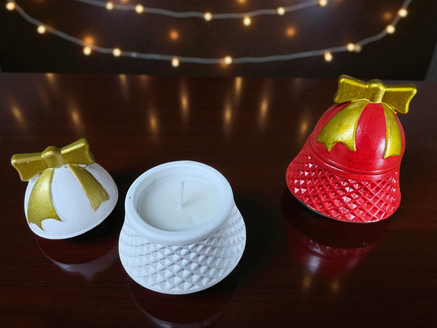 Set Vela Navideña Campanario 🎄✨