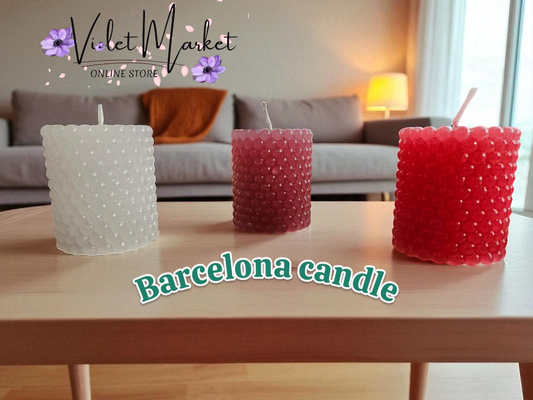 Vela Aromática Hogar Barcelona - Cera de Soja
