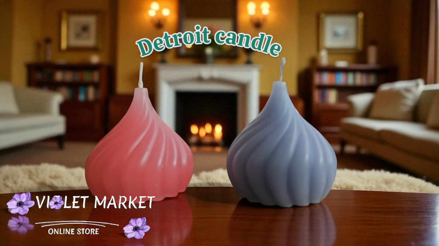Vela Aromática Hogar Detroit - Cera de Soja