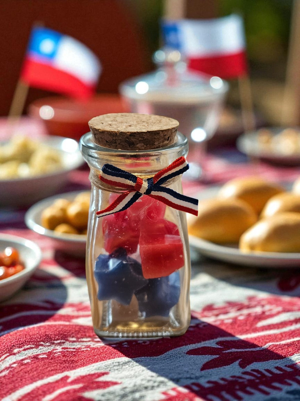 Wax Melts Fiestas Patrias – Violet Market Store, wax melt aromático de cera de soja artesanal - Violet Market Store
