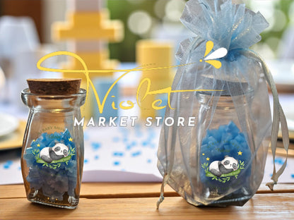 Vela Recuerdos Aromáticos Baby Shower, vela recuerdo artesanal para baby shower - Violet Market Store

