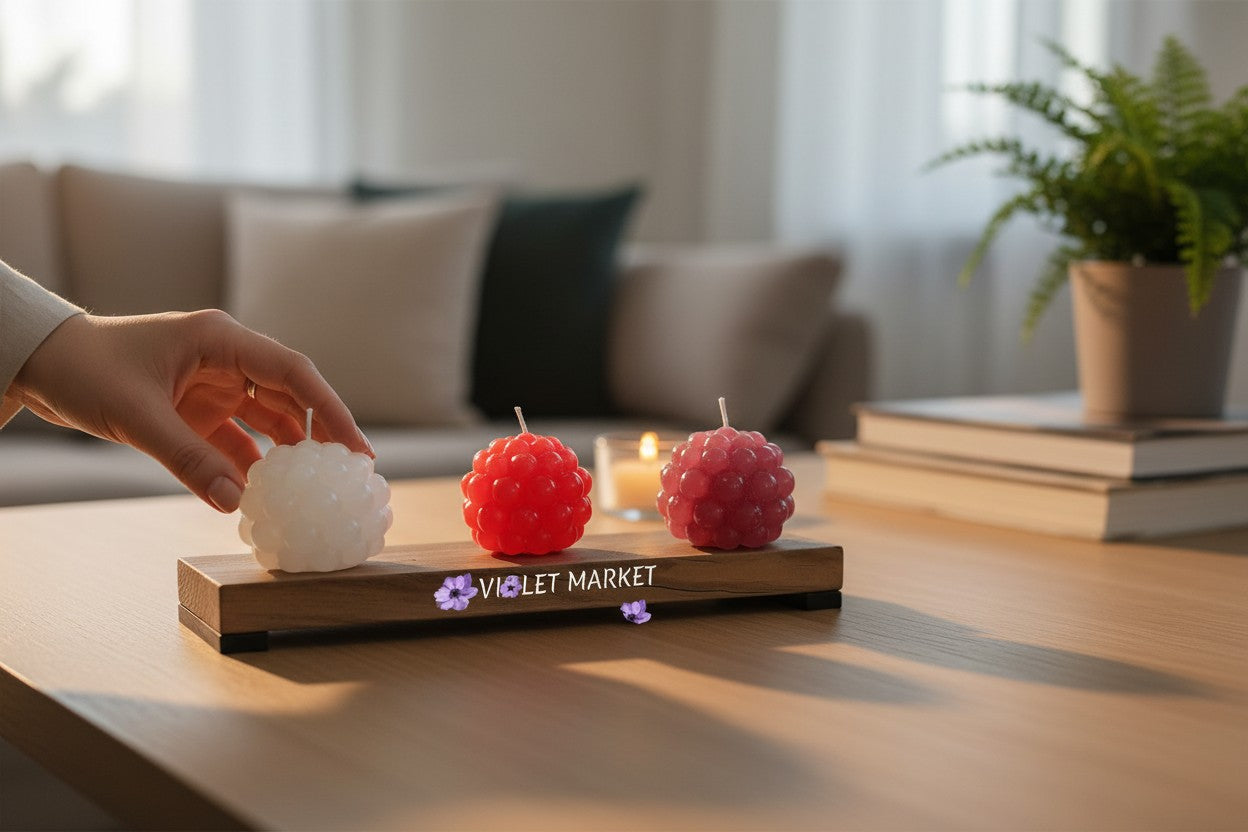 ✨ Vela Miami – Cera de Soja Aromática