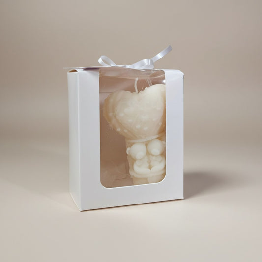 Vela Recuerdo Boda Dulce - Caja Regalo, vela de soya artesanal para souvenir de matrimonio - Violet Market Store
